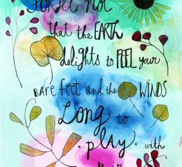 the earth delights