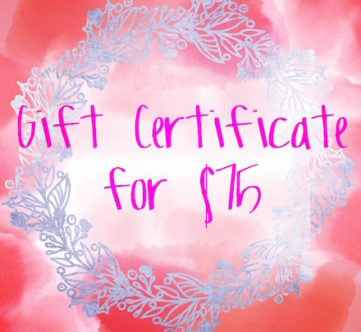 Gift Certificate $75