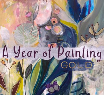 A Year of Painting Gold