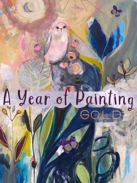 A Year of Painting Gold