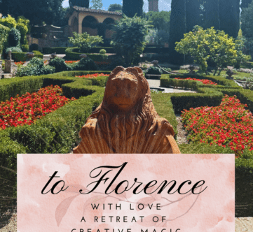 To Florence with Love (Autumn 2024) Sold Out - Waitlist Here