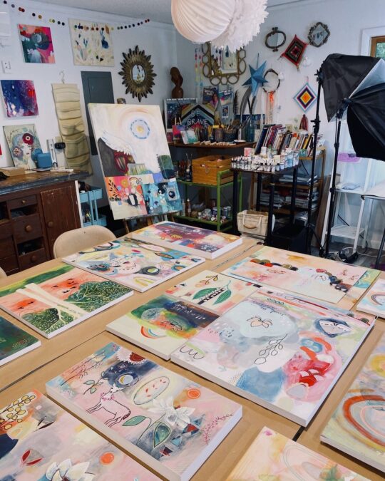 A Year of Painting: The Luminous Table