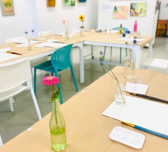 A Year of Painting: The Luminous Table