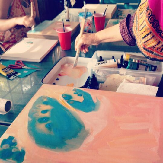 A Year of Painting: The Luminous Table