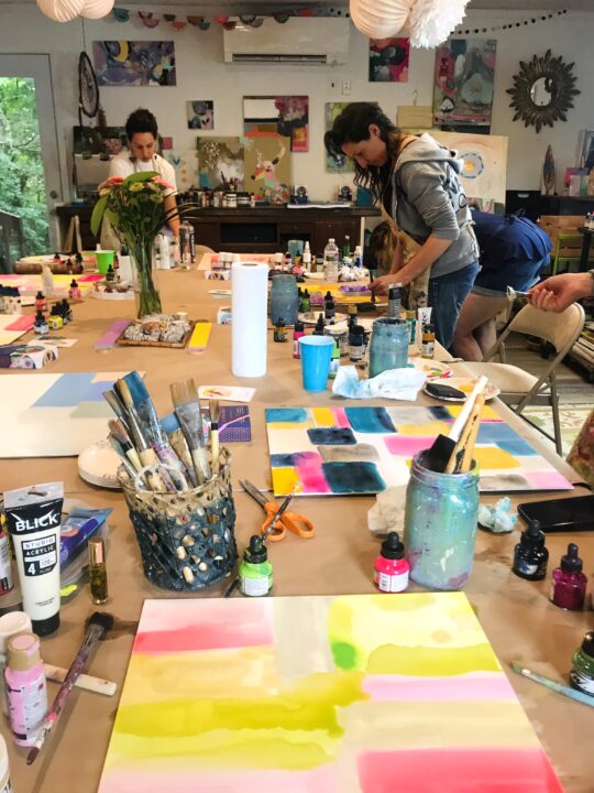 A Year of Painting: The Luminous Table