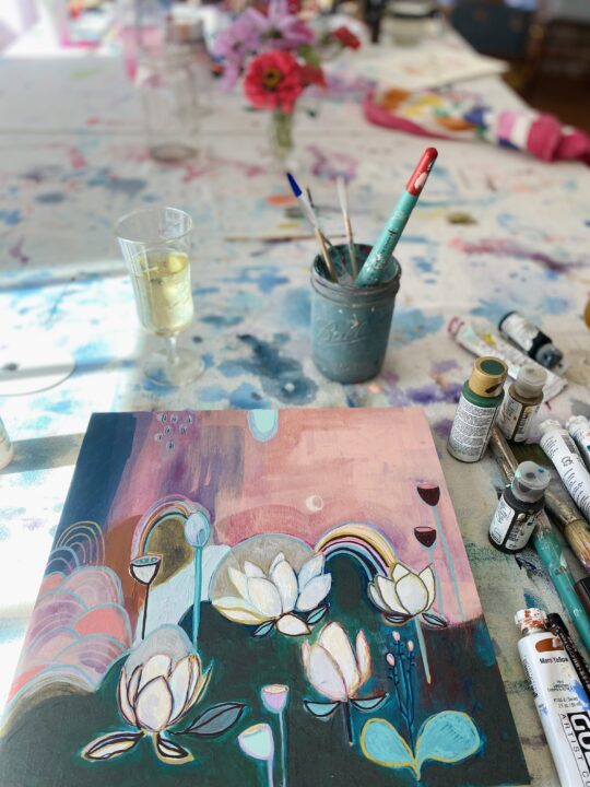 A Year of Painting: The Luminous Table