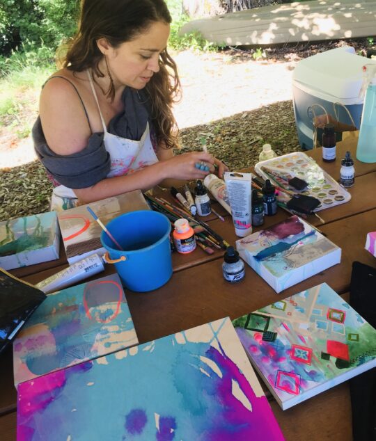 A Year of Painting: The Luminous Table