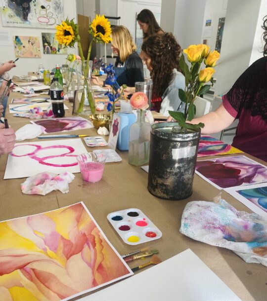A Year of Painting: The Luminous Table