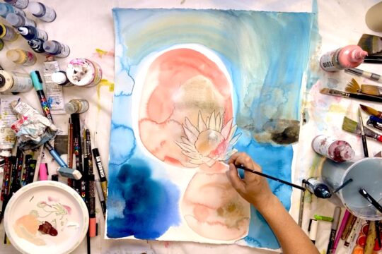 A Year of Painting: The Luminous Table